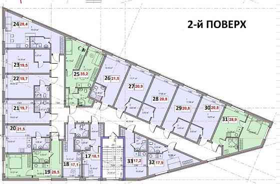 6050 $ Продам квартиру від забудовника в Дарницькому районі Києва! Київ