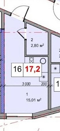 6050 $ Продам квартиру від забудовника в Дарницькому районі Києва! Київ - зображення 3