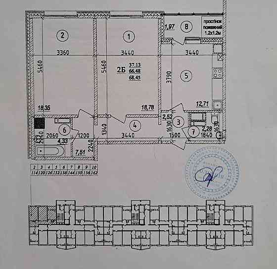 Продам 2-х. квартиру Rozsoshentsi (Poltavska obl.)