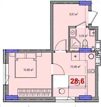 Продаж 1-квартира за 13232$ в Солом'янському р-ні Теремки 2 МЕГА АКЦІЯ Kyiv