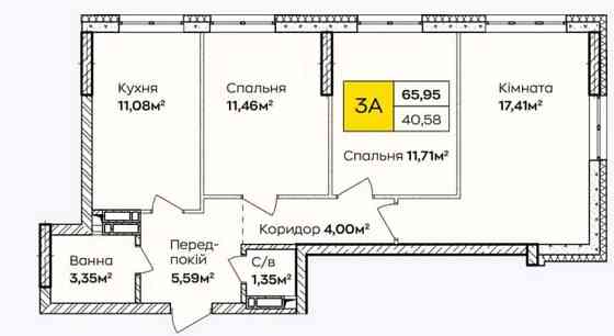 Трикімнатна квартира в ЖК Синергія Київ | БЕЗ КОМІСІЇ | єОселя (3-7%) Київ