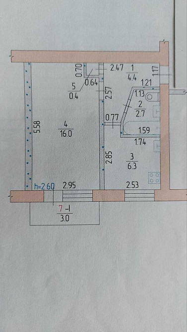 Продам однокомнатную квартиру г. Змиев ЖДВ Зміїв - зображення 8