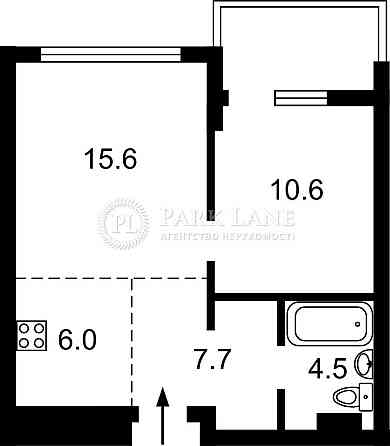 Драгоманова 31а. 48,4 м.кв. Будинок від Ковальської. Kyiv