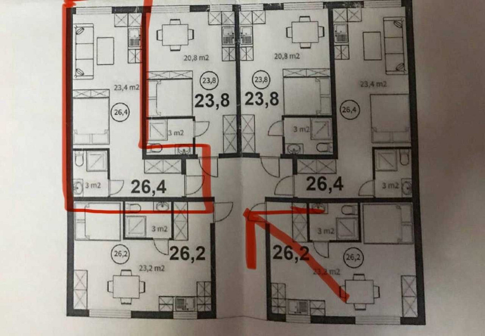 вул. Леменівська 900 м Київ Софіївська Борщагівка 1 кімнатна квартира Софіївська Борщагівка - зображення 6