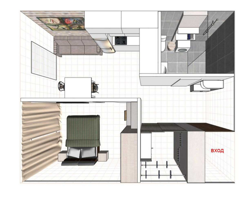 своя квартира в новостройке 1/5, район Гагарина 40,5м2 Дніпро - зображення 7