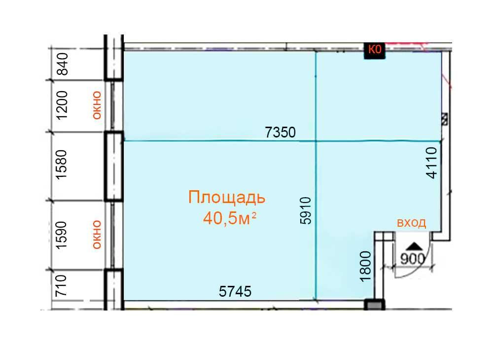 своя квартира в новостройке 1/5, район Гагарина 40,5м2 Дніпро - зображення 1