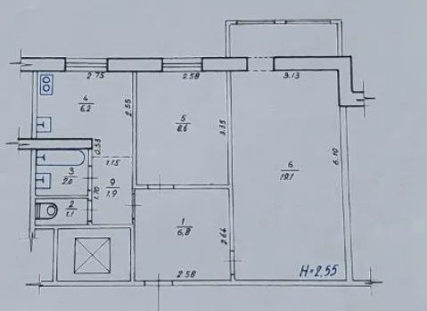 Продам 2х кв.м.Героев труда, вул.Нескорених, Салтовка, 522 м/р Харків - зображення 5