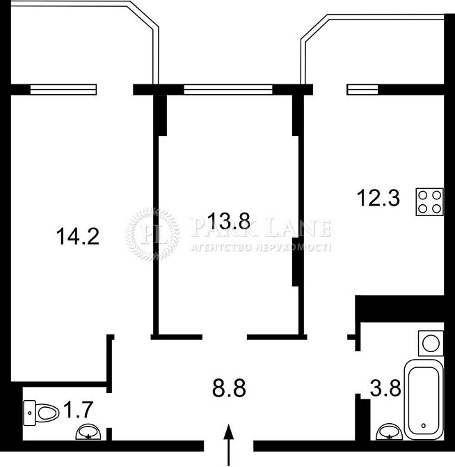 Без %  ЖК Яскравий 2-кім  Ремонт Сім"ї Кульженків(Дегтяренка Петра) 33 Киев - изображение 3