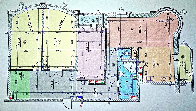 Квартира 4-х кімнатна, 142 м.кв, вул. Депутатська Київ - зображення 2