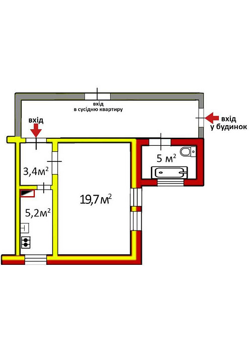 Квартира барачного типу по Грушевського Нововолинськ - зображення 6