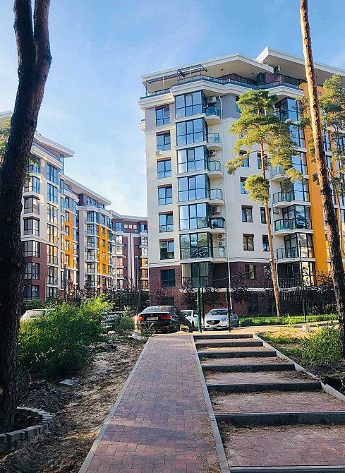 ЖК,. На Прорезной,, квартира 2к+студия кухня, видовая 75,7м2  7/8 эт. Буча - изображение 1