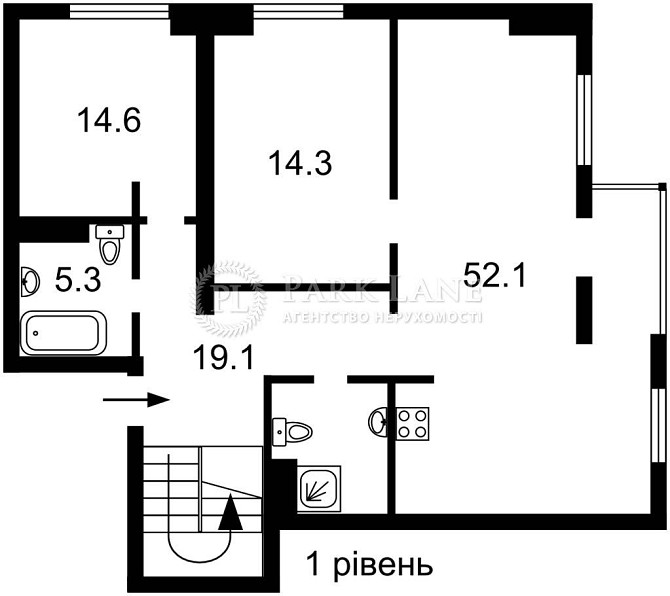 Продажа эксклюзивной квартиры с террасой Коновальца - метро Печерская; Київ - зображення 4