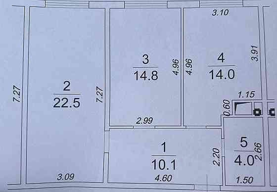 Продам 2 комнатную квартиру, в Жемчужном квартале Lymanka