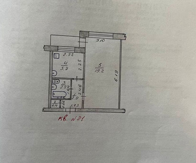 Продажа однокомнатной квартиры, район Артема Слов`янськ - зображення 7