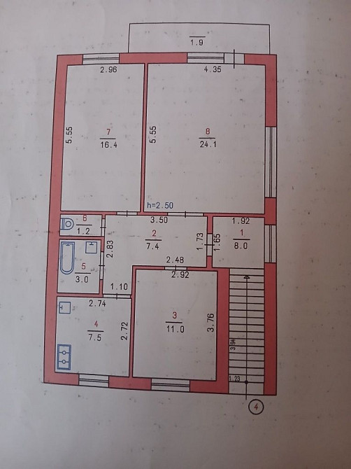 Продам 3 кімнатну квартиру Подільське - зображення 2