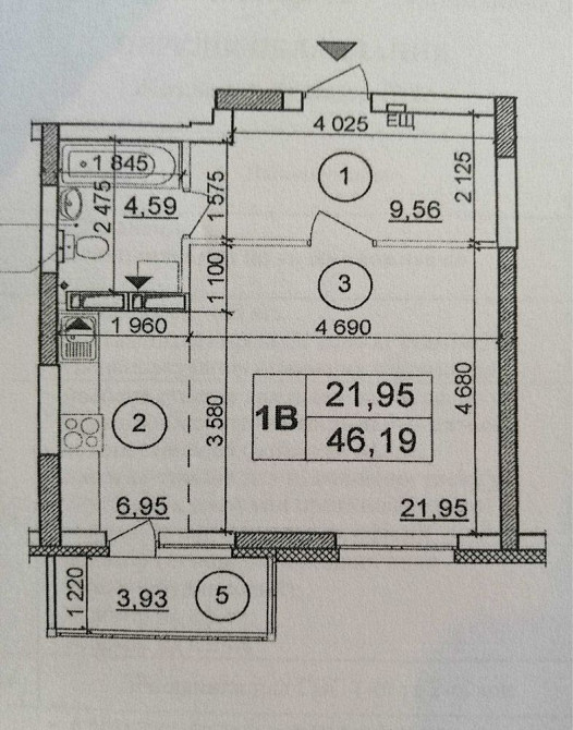 Продам 1 ком квартиру м Осокорки Позняки Чавдар Киев - изображение 3