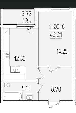 Продаётся 1к кв Краснова, 63Жемчужина Kadorr City,  Без комиссии! Одеса