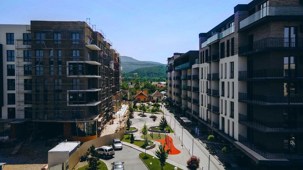 1 кімн. квартира з великою кухнею та видовим балконом від забудовника! Тячів - зображення 4