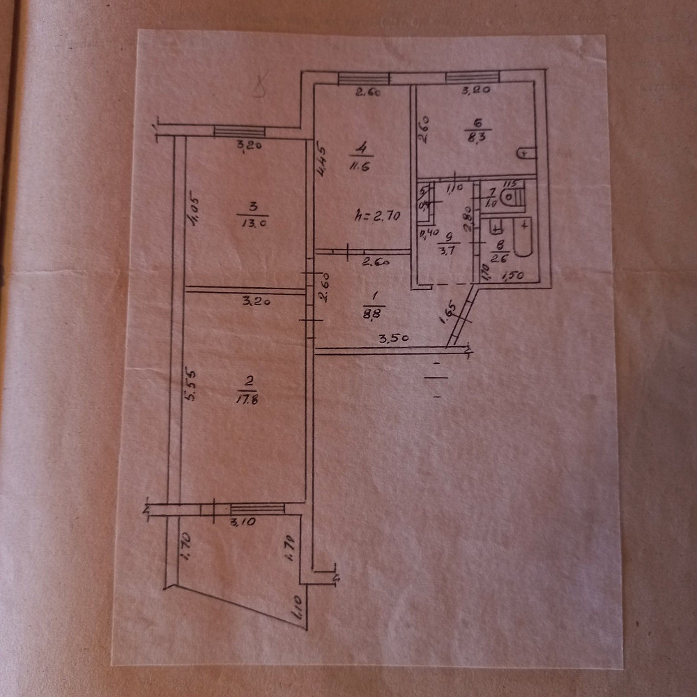 З кімнатна ПРОДАЖ!!! Тетиев - изображение 2