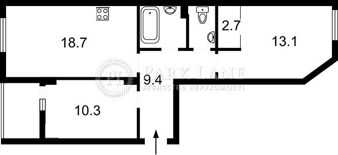 Продаж 2к з ремонтом Набережно-Рибальська  3 ЖК  Рибальский RybalSky Kyiv - photo 2