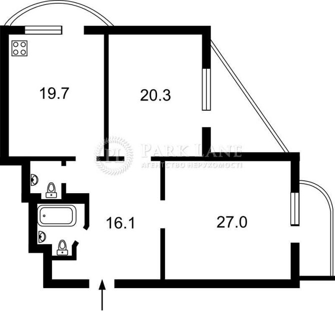 Продам 2-к 95м2 Лукьяновка ул.Чорновола 2 Дмитриевская Златоустовская Киев - изображение 2