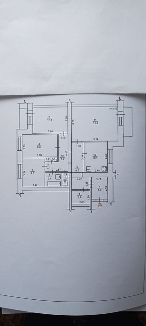 Продам четырёхкомнатную квартиру Шостка - зображення 1