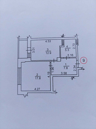 1 к. квартира 45,6 м², 2 поверх, ЖК Савана Сіті, Власник Бровары - изображение 6