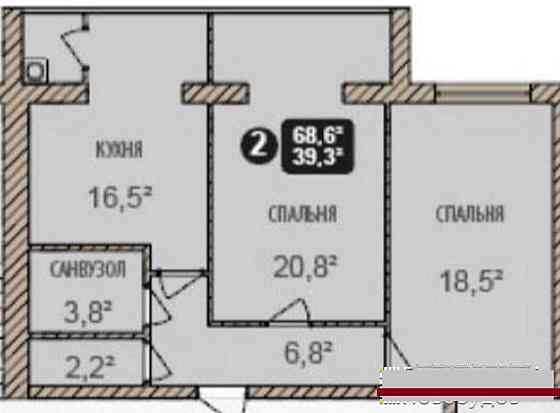 2-к квартира. ЖК "Автобіографія",здана новобудова. Гарний краєвид! Khmelnytskyi