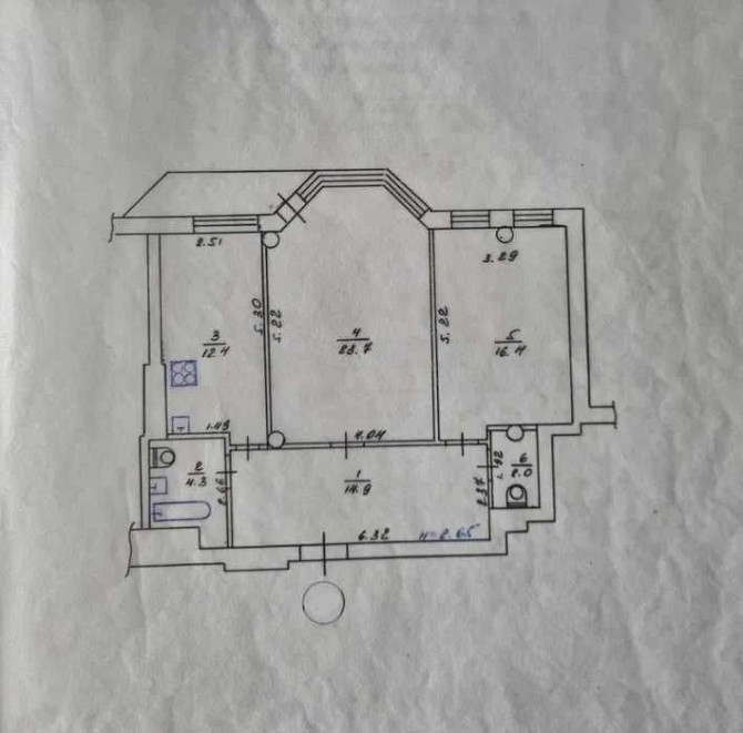 Продам 2-х к. кв. в ЖК Аптекарский. Спортивная. Газ. Торг Харків - зображення 8