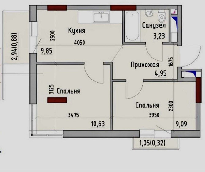 ЖК Пространство на Раскидайловской! Продам 2х ком квартиру! Автовокзал Одесса - изображение 2