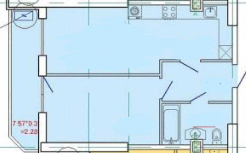 Продам  квартиру в ЖК"Родос" на Генуэзской. 1V33 Одеса - зображення 6