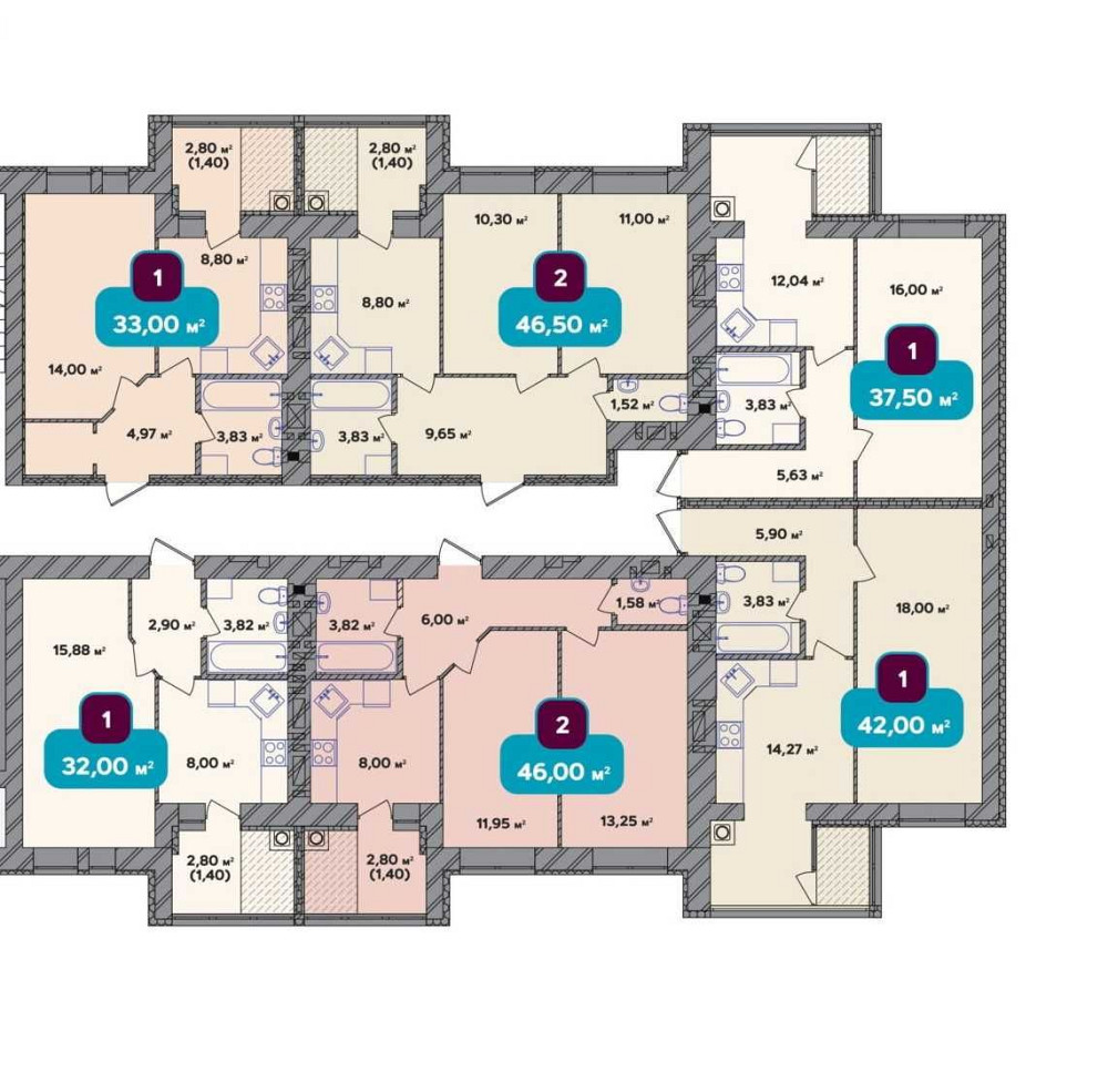 ОДНОкімнатна новобудова в р-ні міського пляжу у розтрочку! Хмельницький - зображення 3