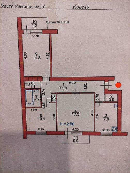 3 Кімнатна квартира Ковель - зображення 8