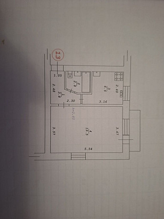 Продам квартиру 1к Кролевець - зображення 3