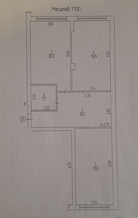 Продам 2к квартиру 84м2 на Київській Vinnytsia - photo 7