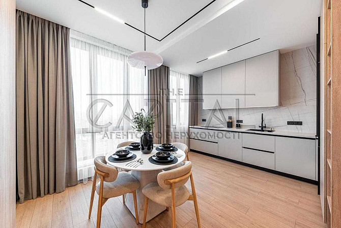 Оренда 3х кімнатної дизайнерської квартири 92м2  Crystal Park Tower Київ - зображення 2