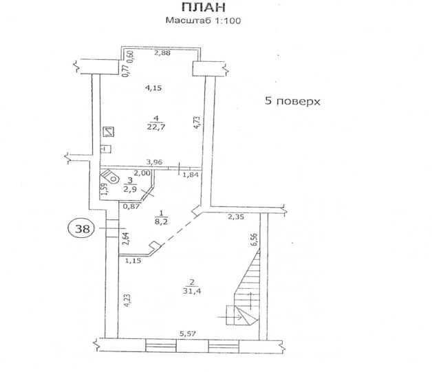 3-кім. квартира, 153,3 кв. м, вул, Станіславського, 3 Київ - зображення 7