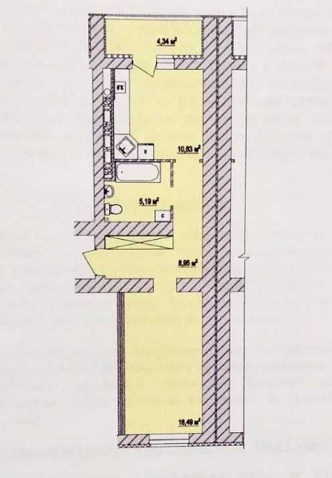 Продам 1к. квартиру 46м2 в ЖК "Сади Вишневі", Вишневое,Соф.Борщаговка Вишневое - изображение 1