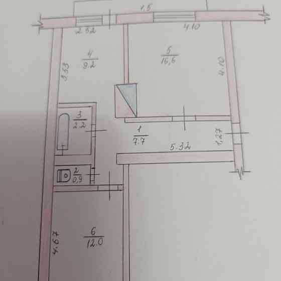 Продаж 2к квартири поблизу Хмельницького Rozsosha (Khmelnytska obl.)