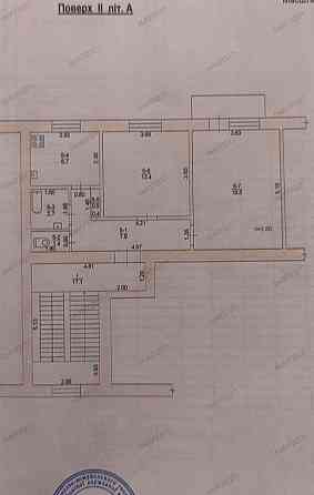 2 кімнатна квартира, 2 поверх, Чортків Чортков