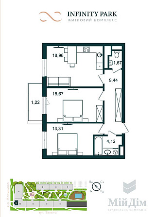 Продам квартиру в ЖК Інфініті Парк Львов - изображение 1