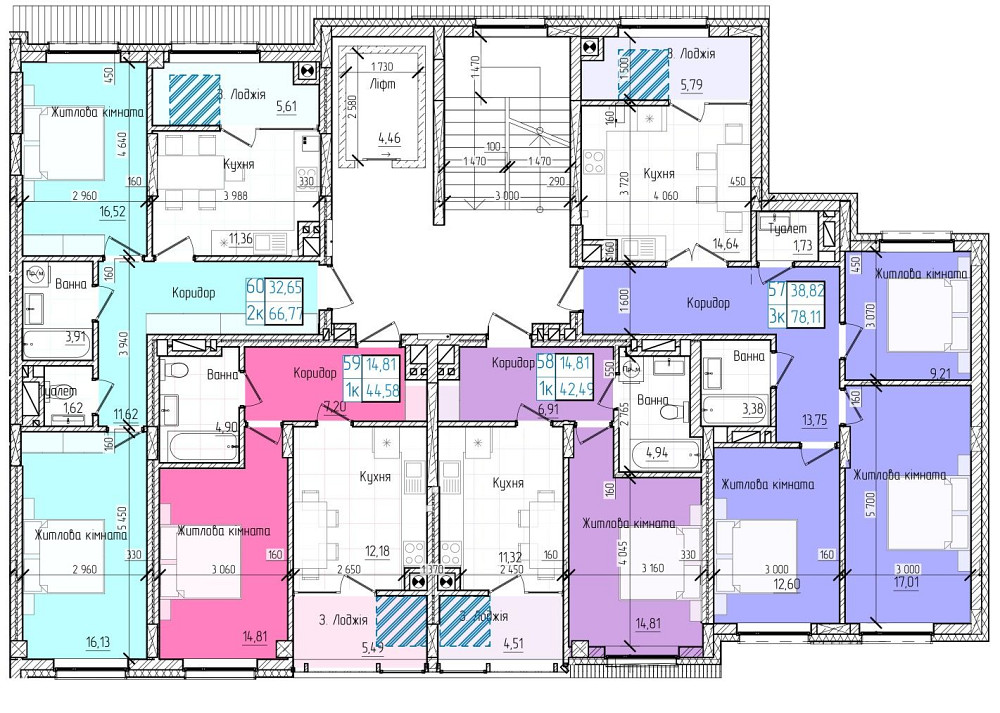 Квартири на вулиці Каспрука від забудовника Чернівці - зображення 6