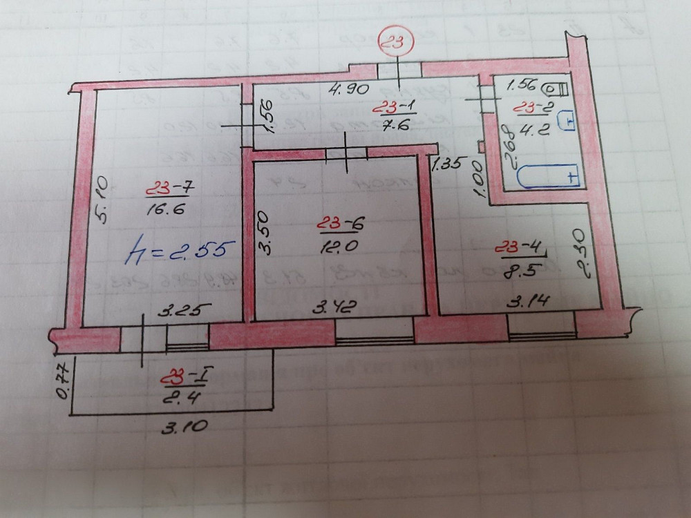 Продам 2-х кімнатну квар-ру Посад-Покровське - зображення 1