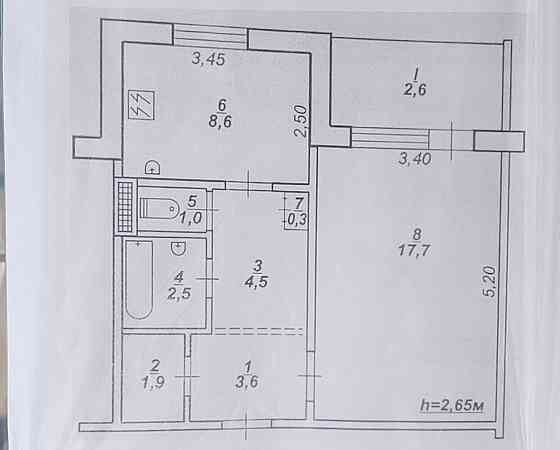 Продам 1-но кімнатну квартиру 