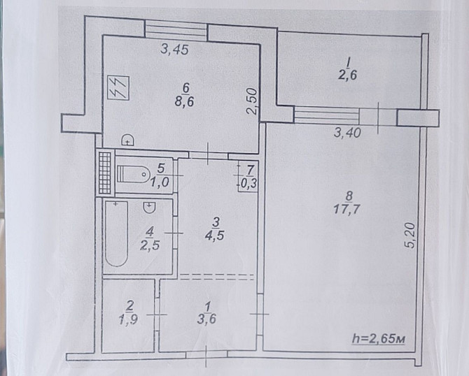 Продам 1-но кімнатну квартиру  - photo 1