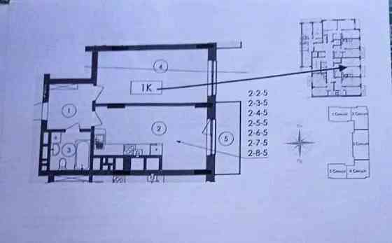 Продаж 1 кім. квартира 47 м2, ЖК Auroom Sunrise 2, вул. Пимоненка Львов