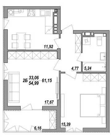 Квартира, Новобудова, Вул. Чернівецька, Тернопіль Тернопіль - зображення 4
