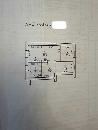 Продам 3-комн. квартиру Сталинка 77 метра район верх Кирова, Титова NK Дніпро - зображення 2