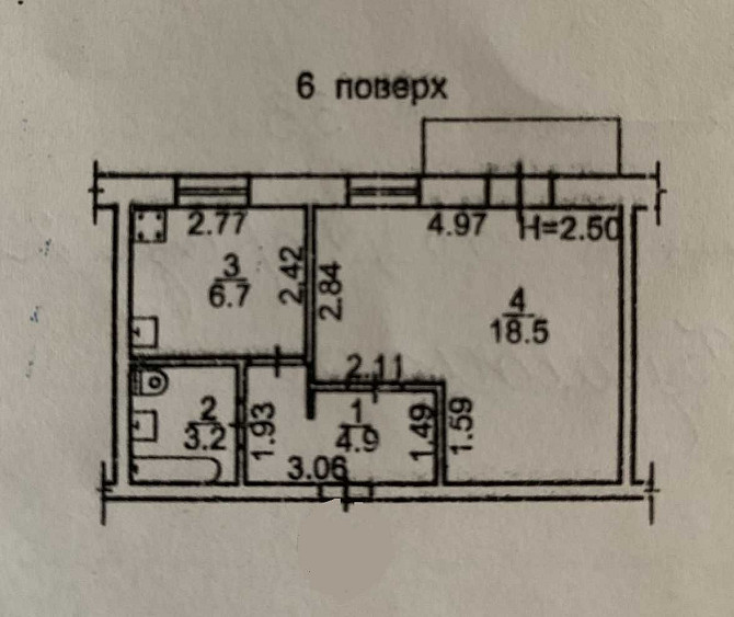 1 ком.кв. с ремонтом ул. Балковская Одесса - изображение 4