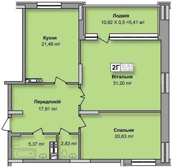 3к квартира студія 104кв.м з ремонтомв ЖК Міністерський, Кондратюка, 3 Kyiv